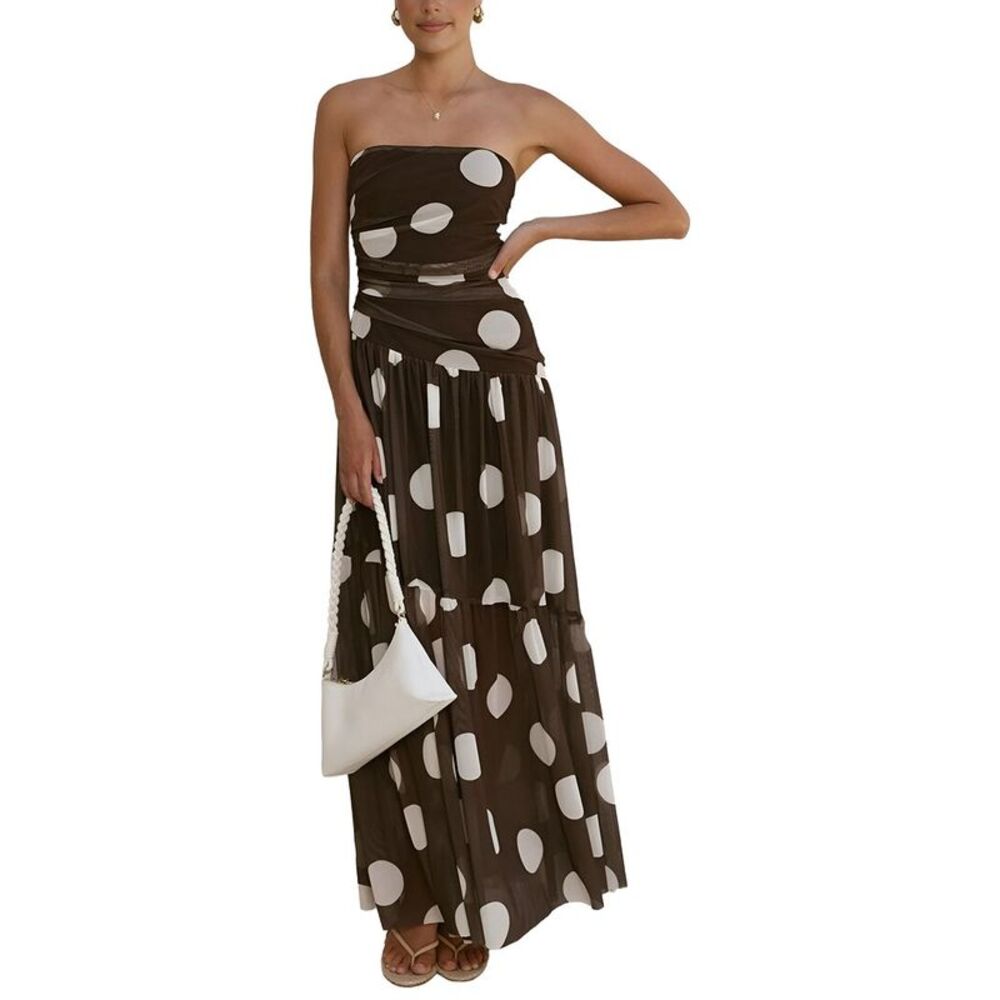 Deli S Womens  Printed Maxi Dress